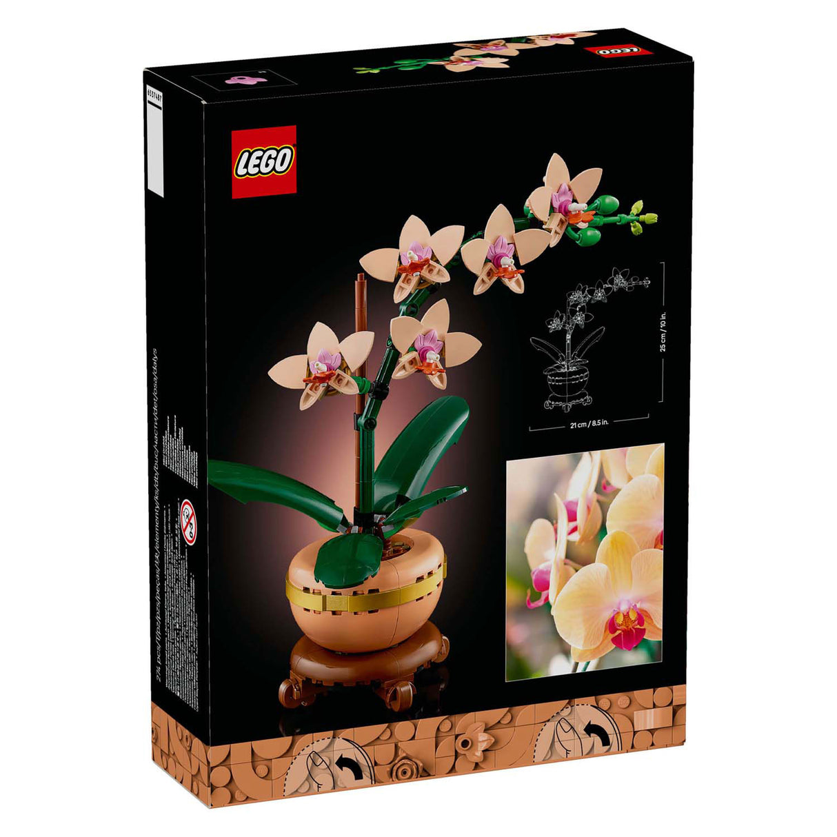 Miniiorchide LEGO 10343 Botanicals