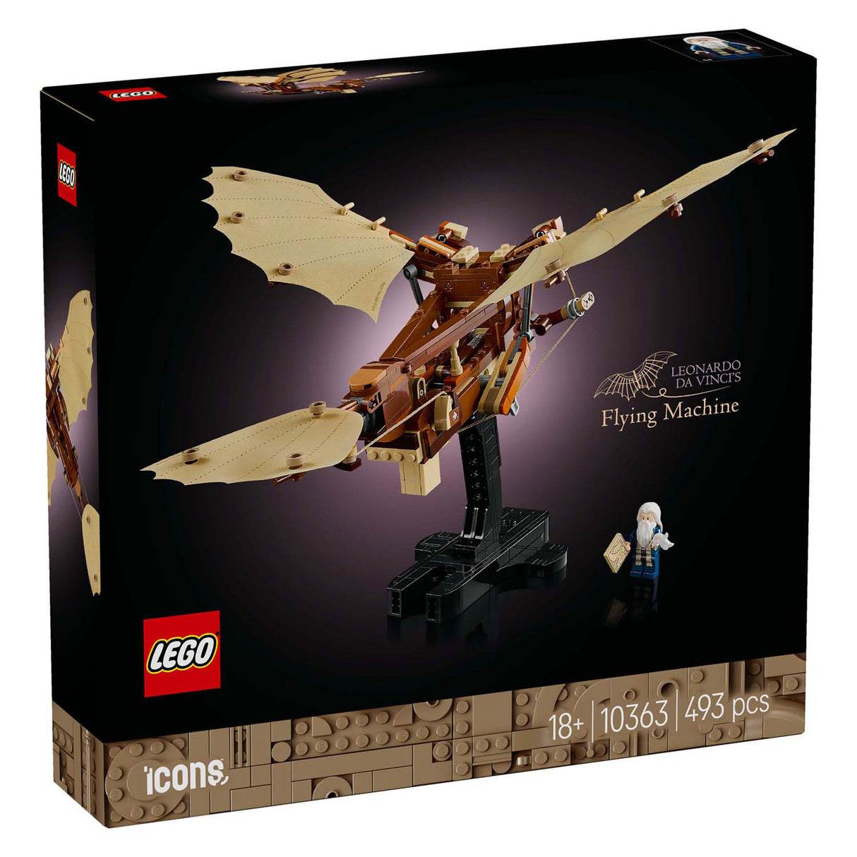 Icone LEGO 10363 La macchina volante di Leonardo da Vinci