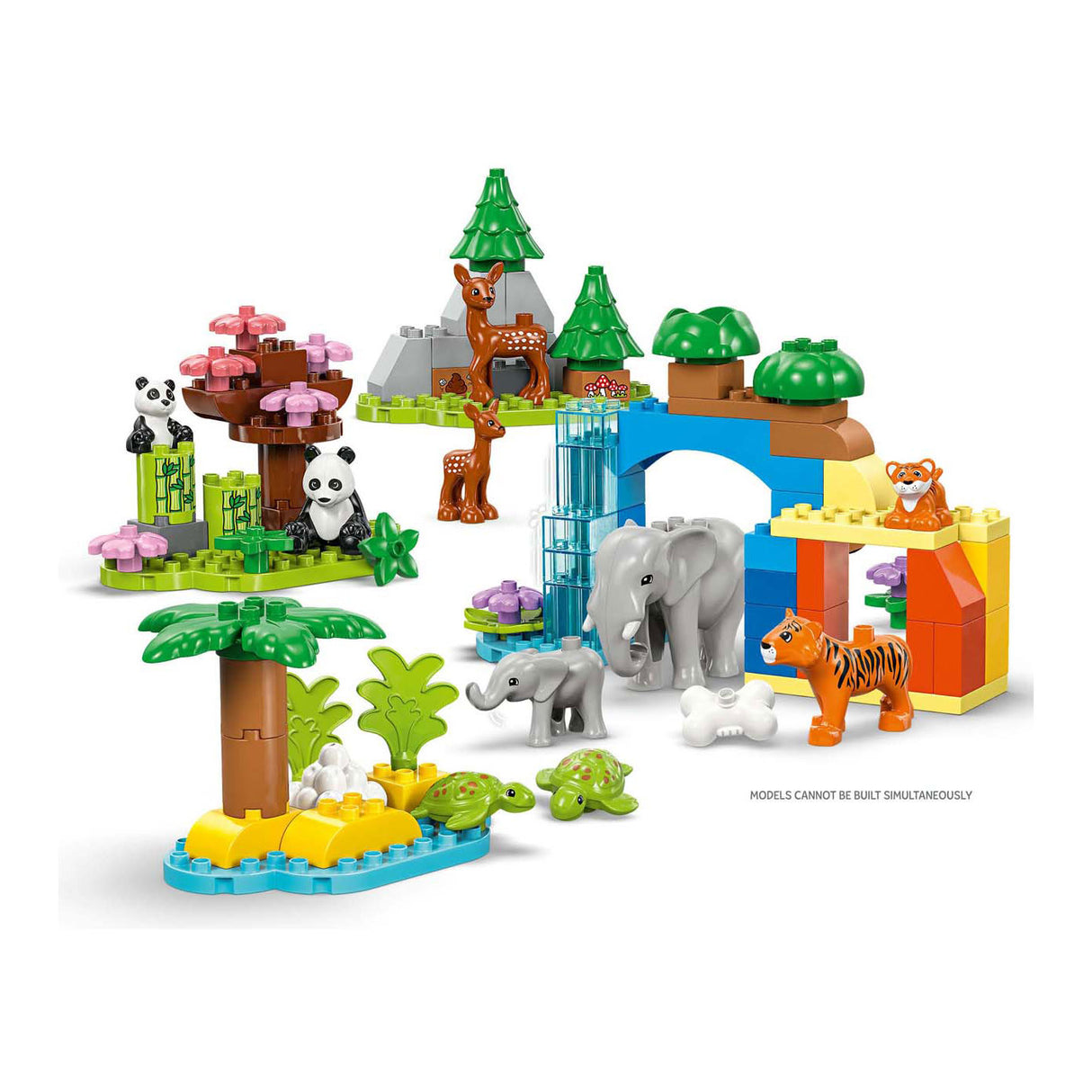 Lego duplo town 10446 3 v 1 rodinky divokých zvířat