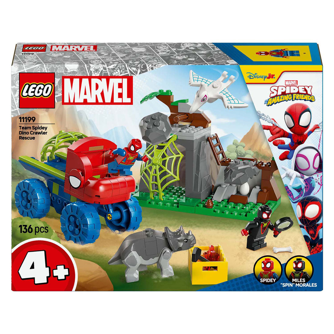 Lego spidey 11199 team spidey rescue mission with dino truck