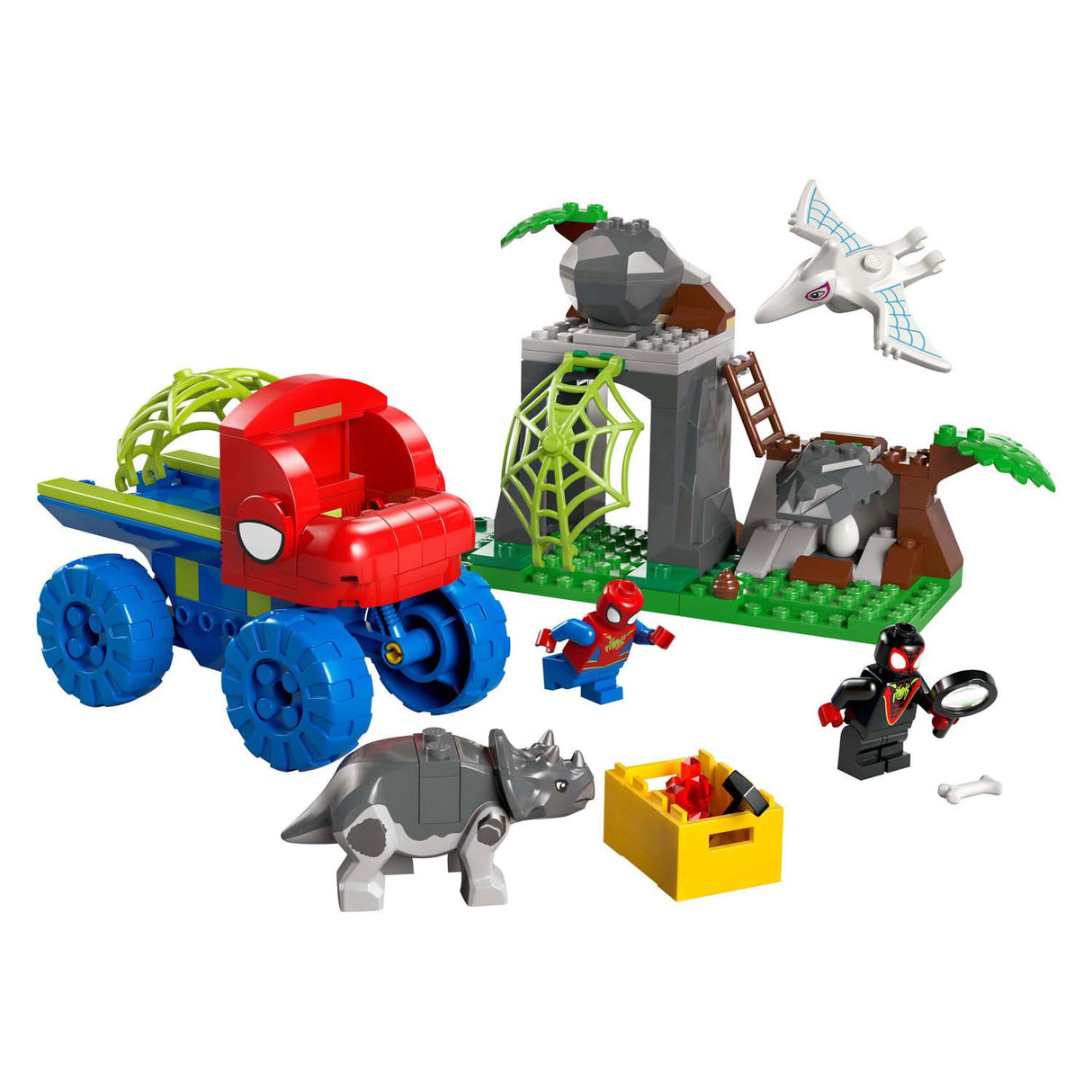 Lego spidey 11199 team spidey rescue mission with dino truck