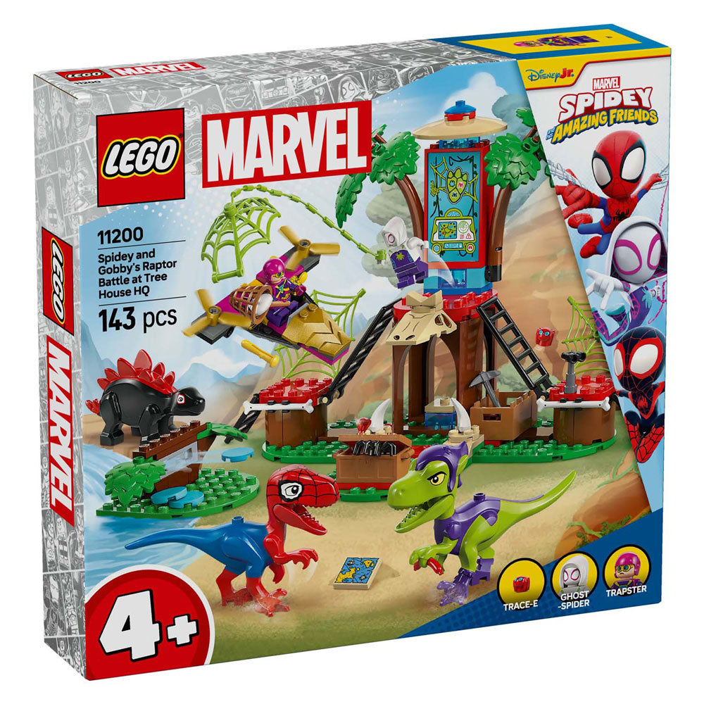 Lego Spidey 11200 Spidey e Gobbies Raptor Trunk alla capanna dell'albero
