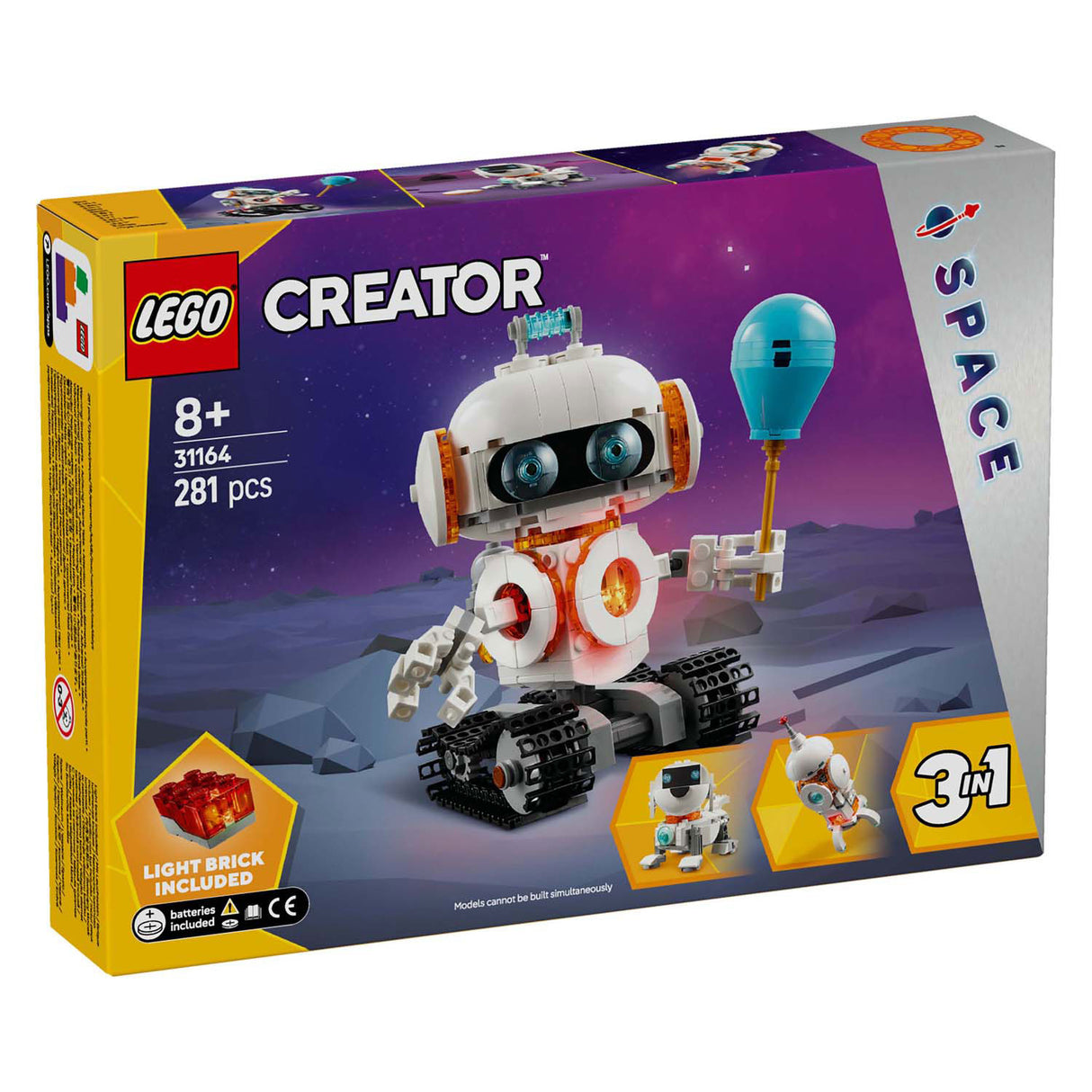 LEGO 31164 Creatore Spacebot