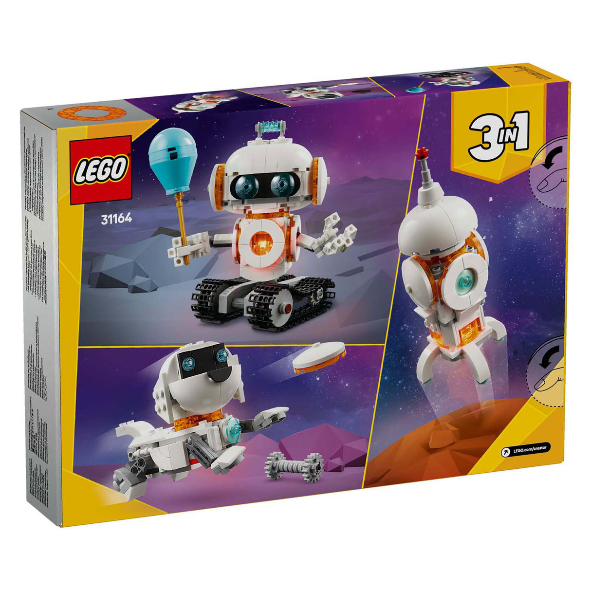 LEGO 31164 Creatore Spacebot