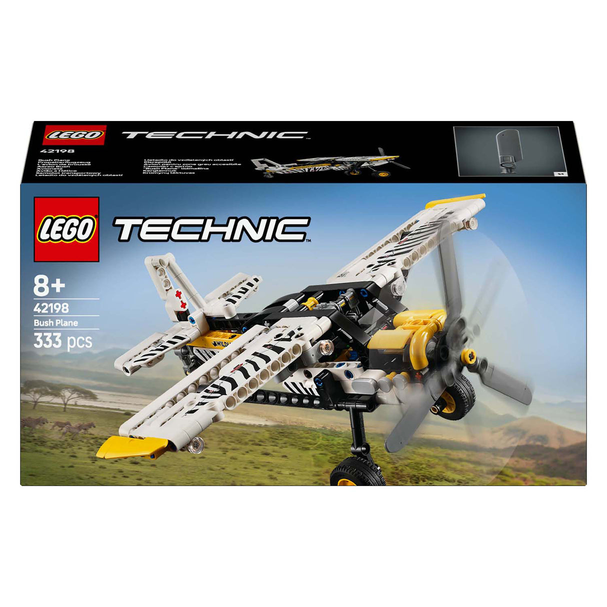 Lego Tech 42198 Samolot w dżungli