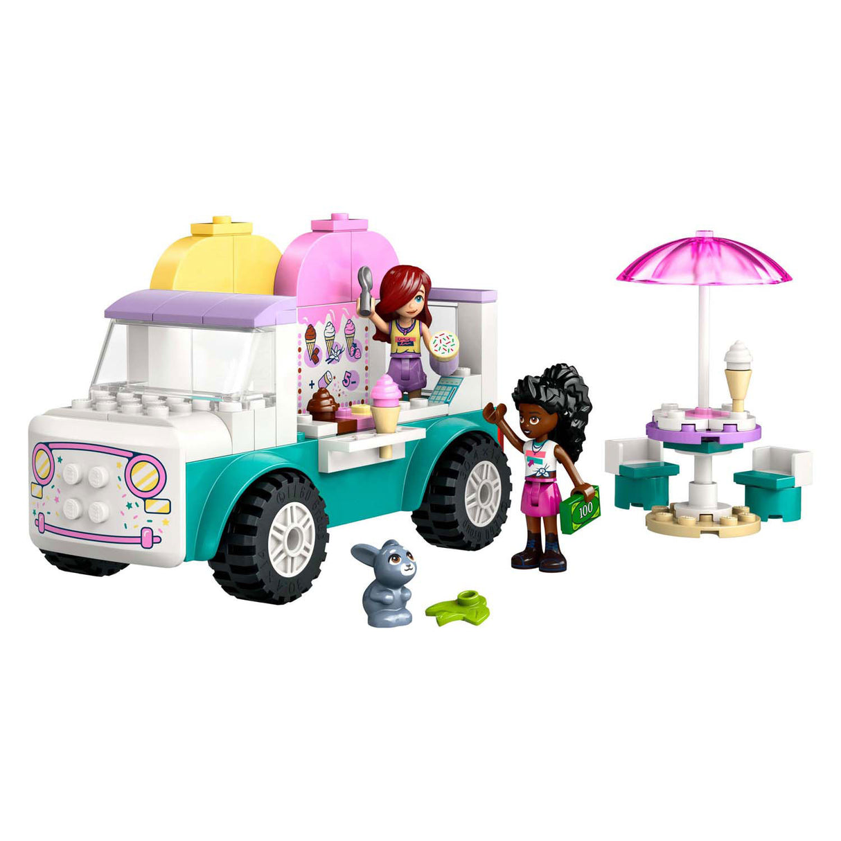 Lego friends 42644 heartlake city ice cream truck