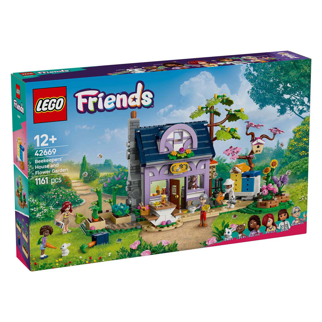 Lego friends 42669 beekeeper's house and flower garden
