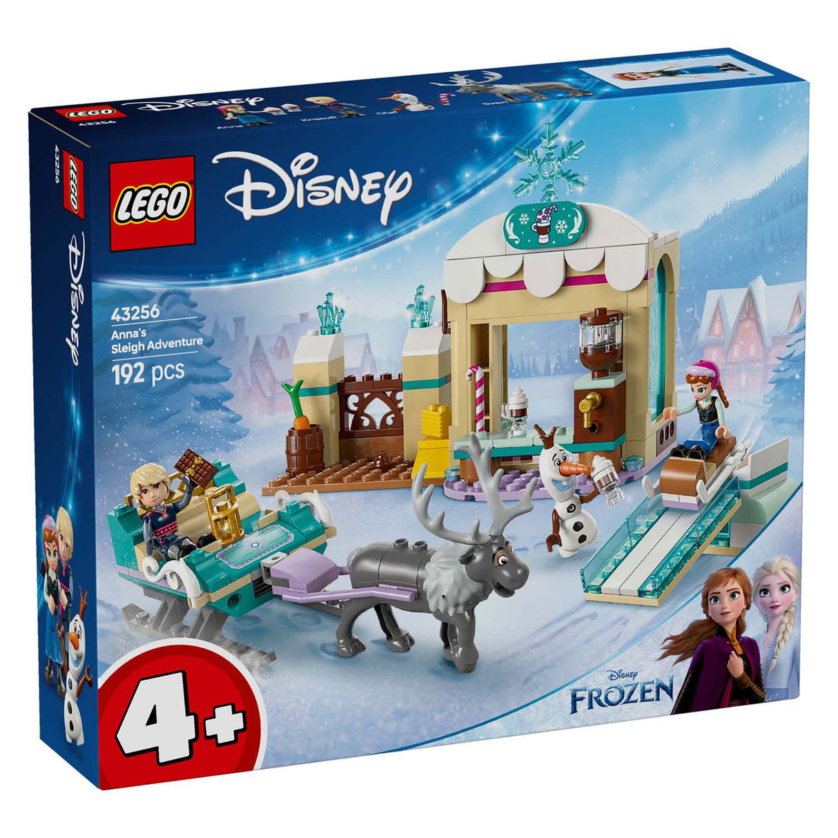 Lego Disney princezna 43256 dobrodružství na saních Anny