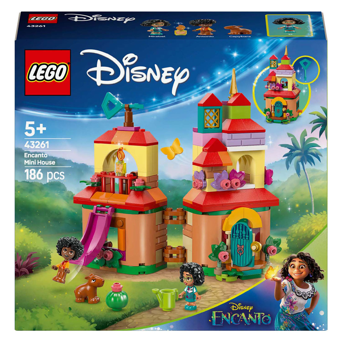 Lego disney 43261 mini casa de encanto