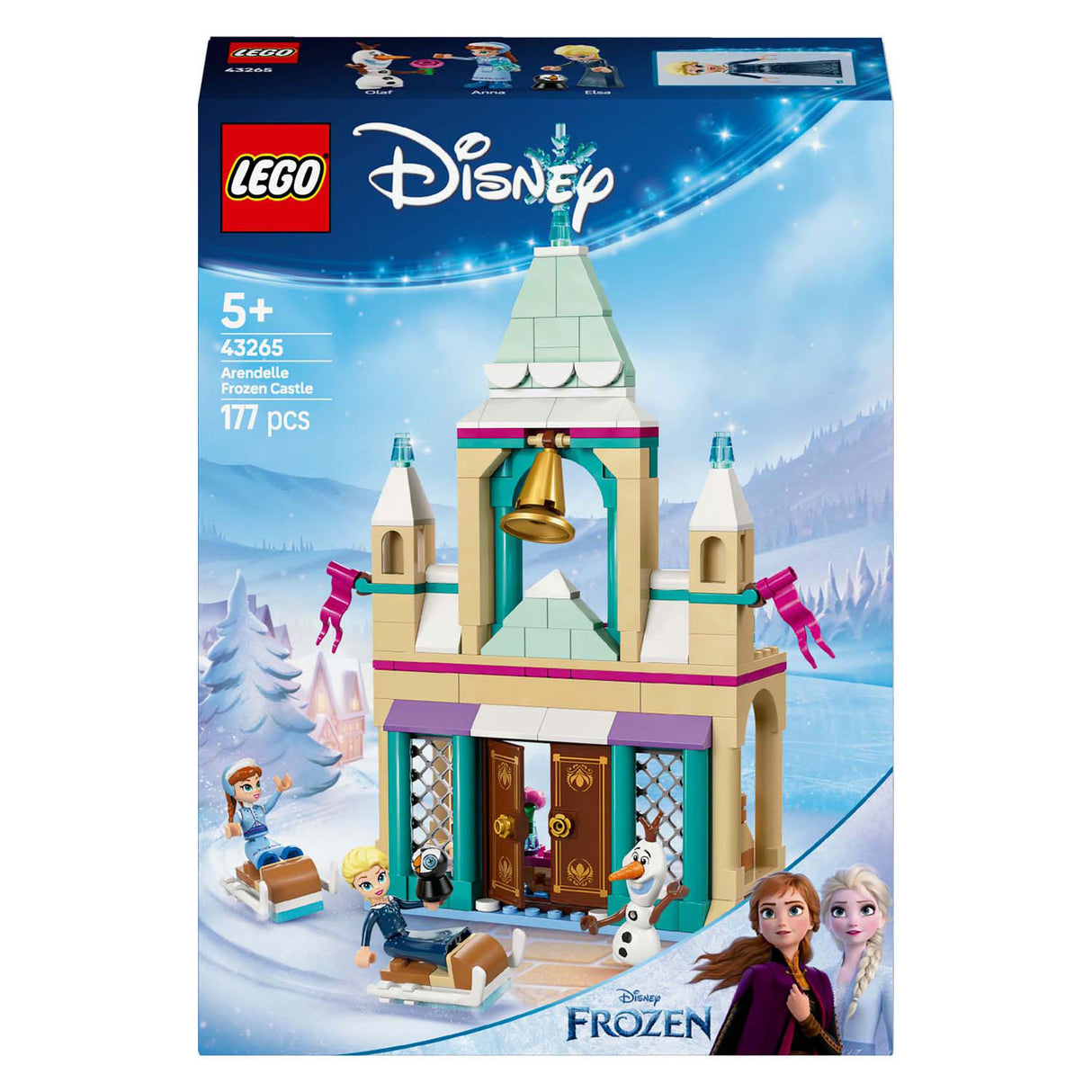 Lego Disney Princess 43265 Castelo Congelado de Arendelle
