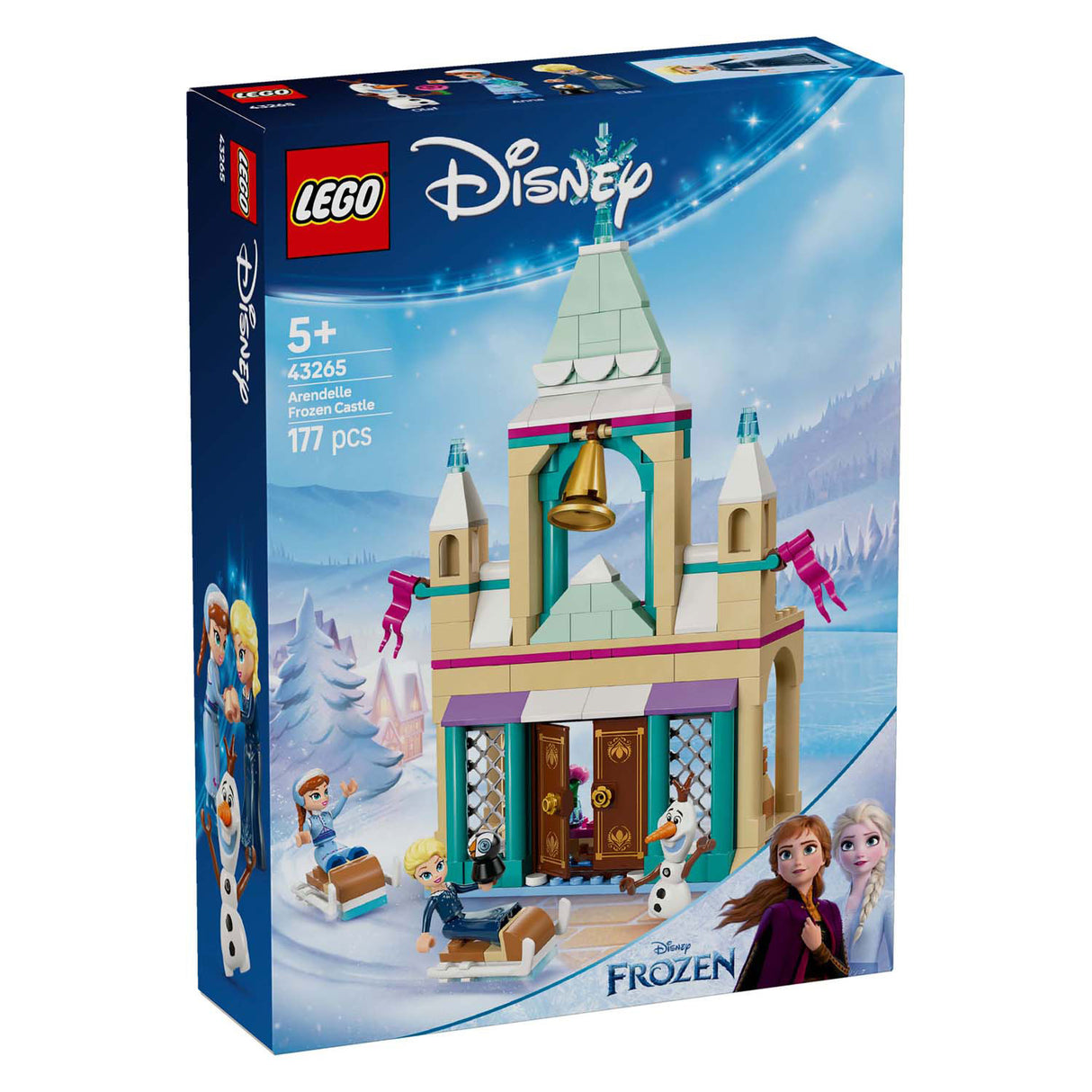 Lego Disney Princess 43265 Castelo Congelado de Arendelle