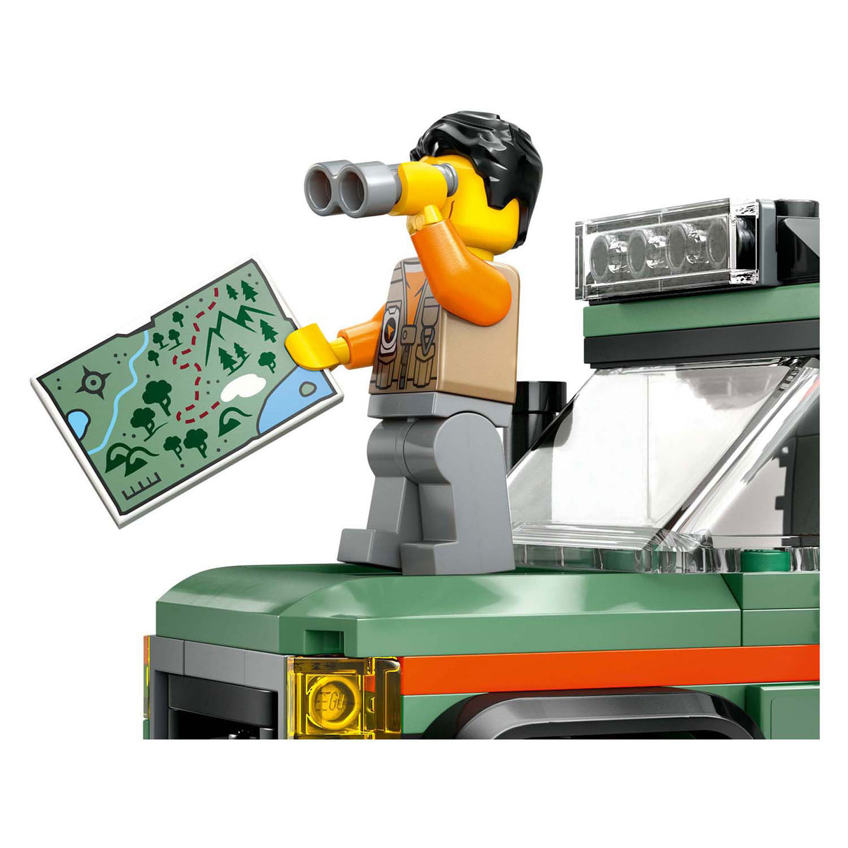 Lego city 60447 4x4 all-terrain vehicle for the mountains