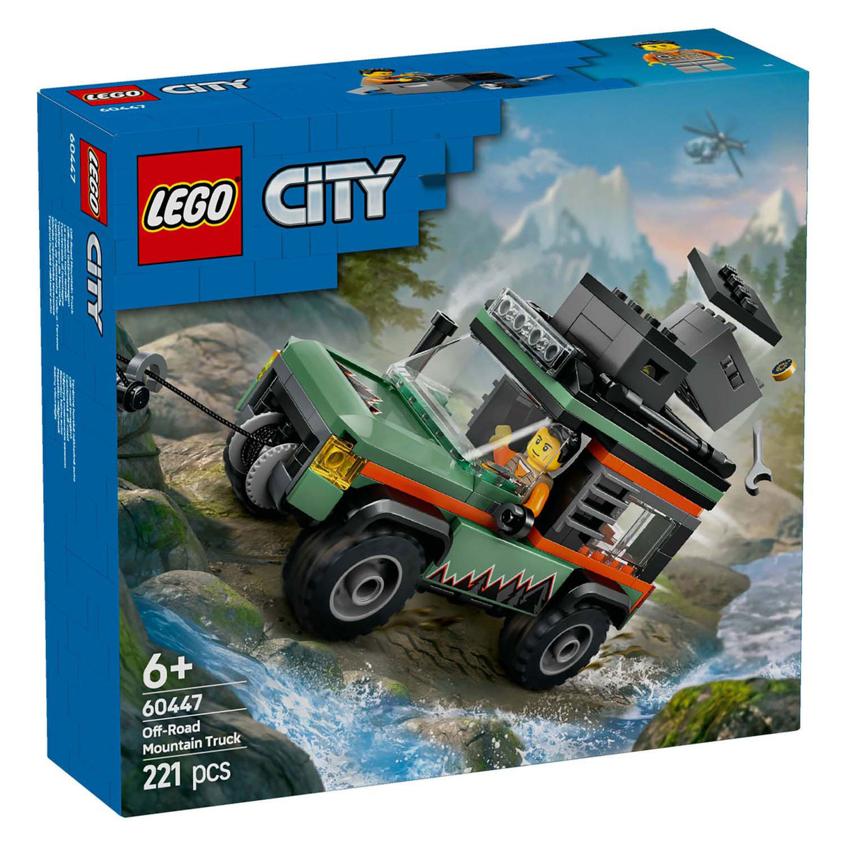 Lego city 60447 4x4 all-terrain vehicle for the mountains