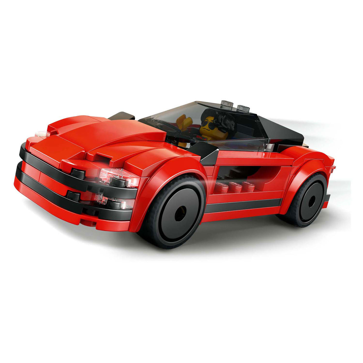 Lego city 60448 coche deportivo rojo