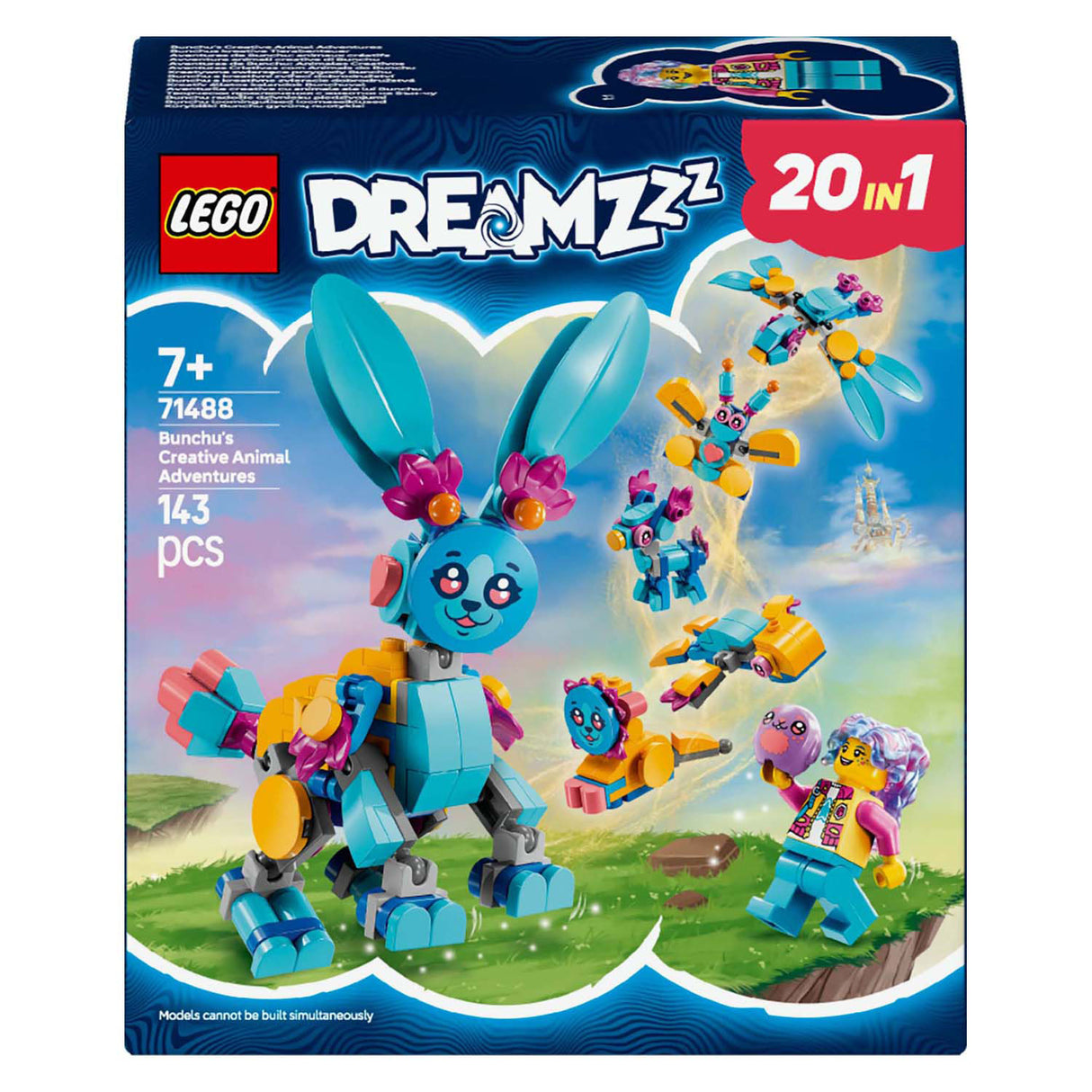 Lego dreamzzz 71488 bunchu's creative animal adventures