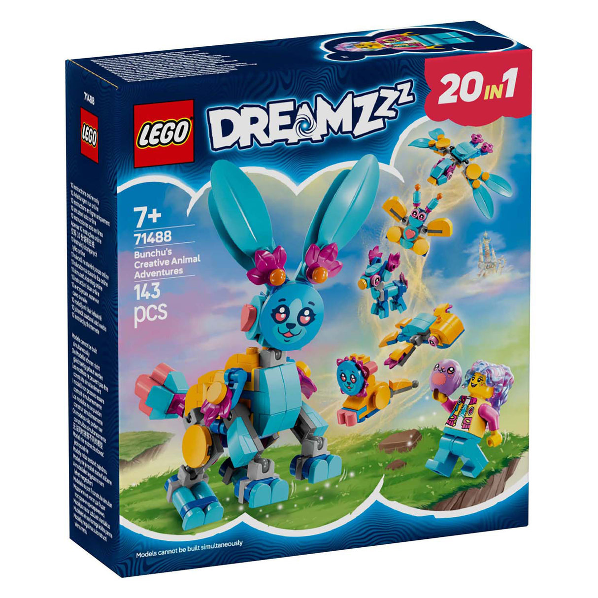 Lego dreamzzz 71488 bunchu's creative animal adventures
