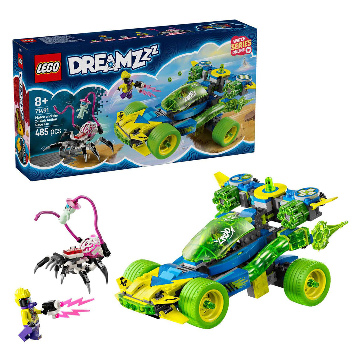 Lego dreamzzz 71491 mateo og z-blob actionkøretøjet