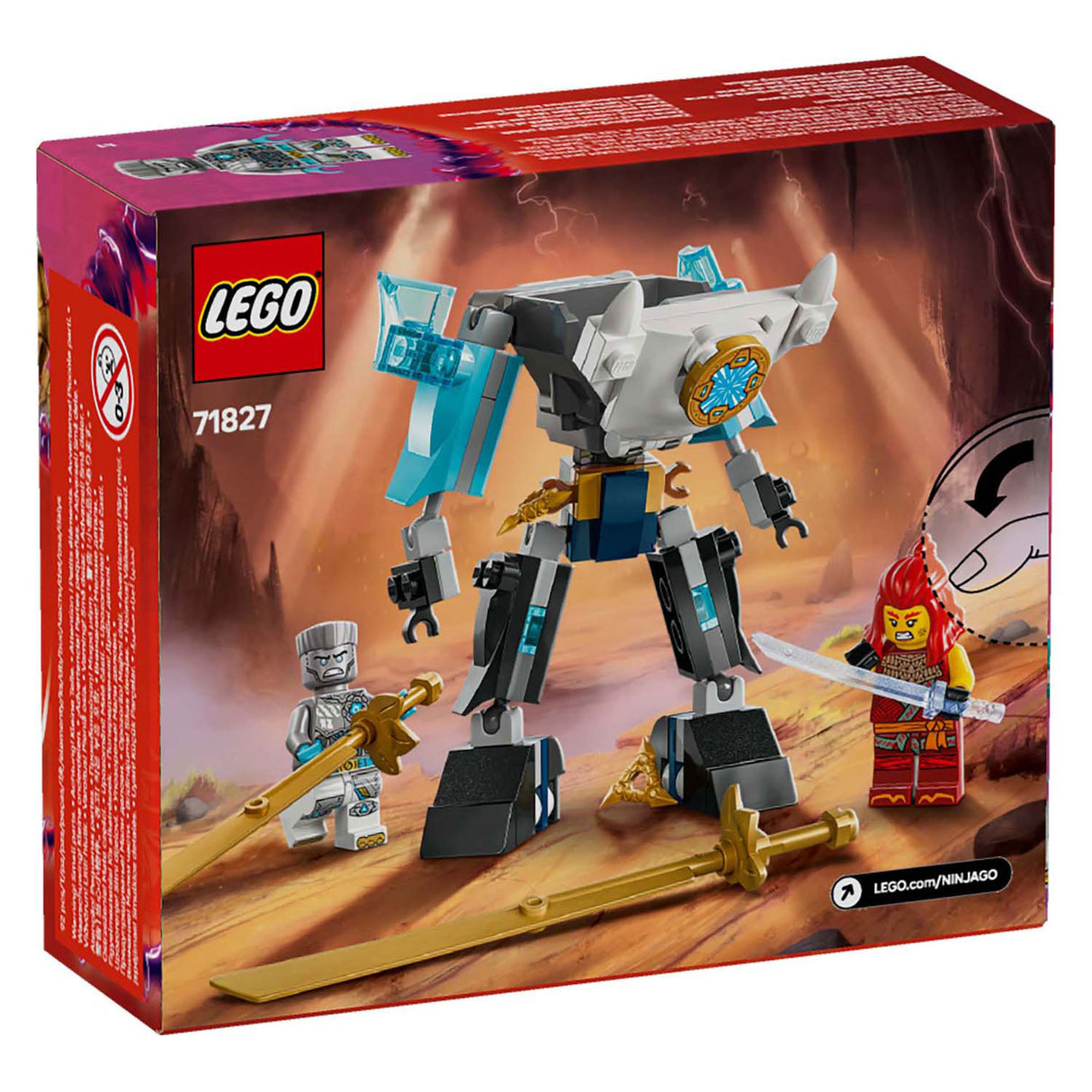 Lego 71827 Ninjago Zane's Fight Mecha