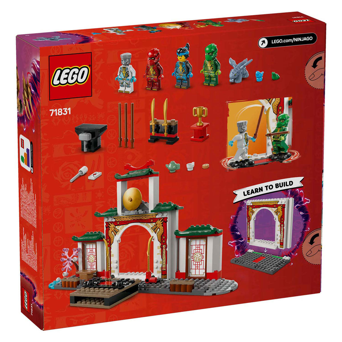 Lego ninjago 71831 spinjitzu ninja temple