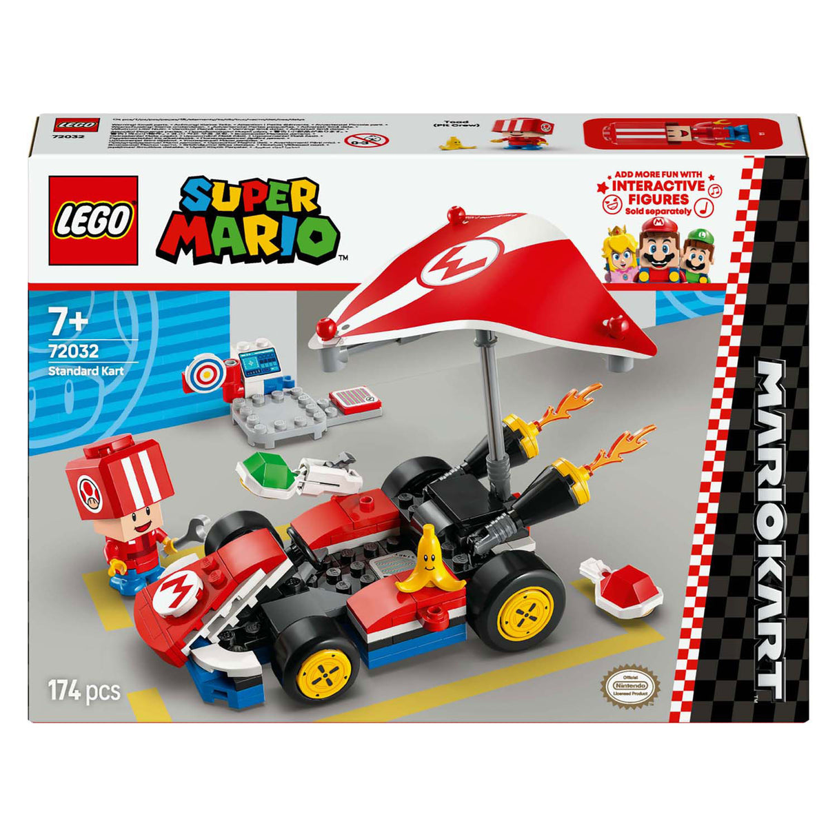 Lego super mario 72032 mario kart standard kart