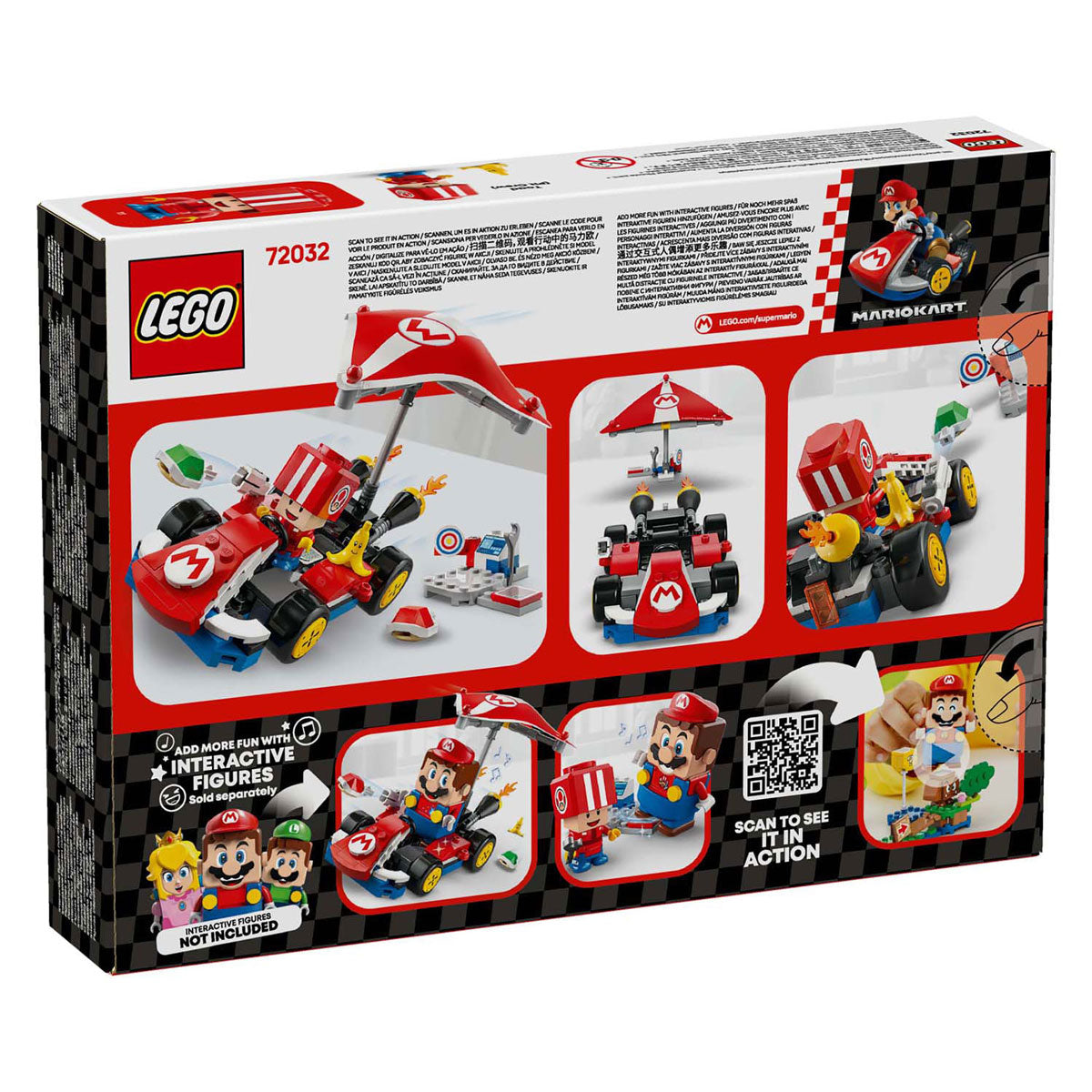 Lego super mario 72032 kart standard di mario kart
