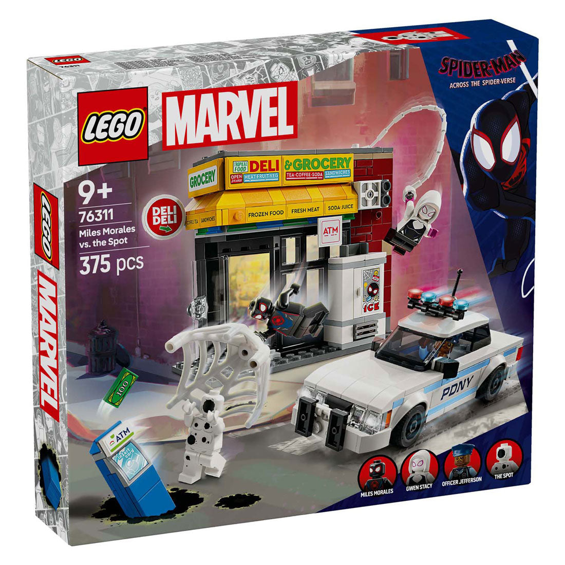 Lego Super Heroes 76311 Spider-Verse: Miles Morales vs. beffa