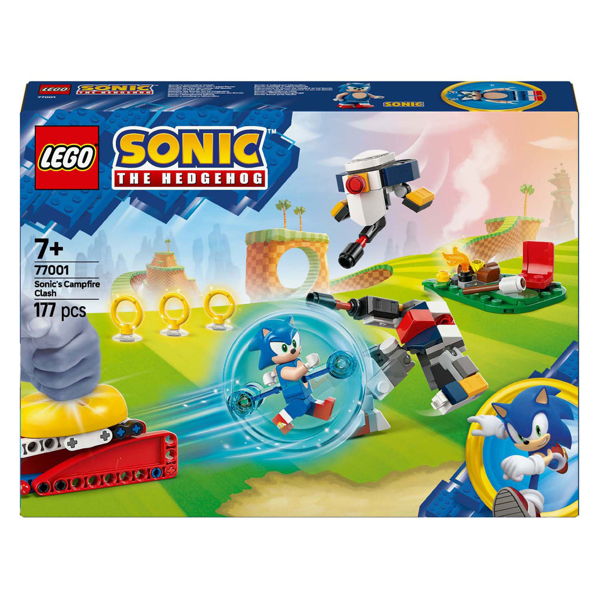 Lego Sonic the Hedgehog 77001 Sonics se bori ob tabornem ognju