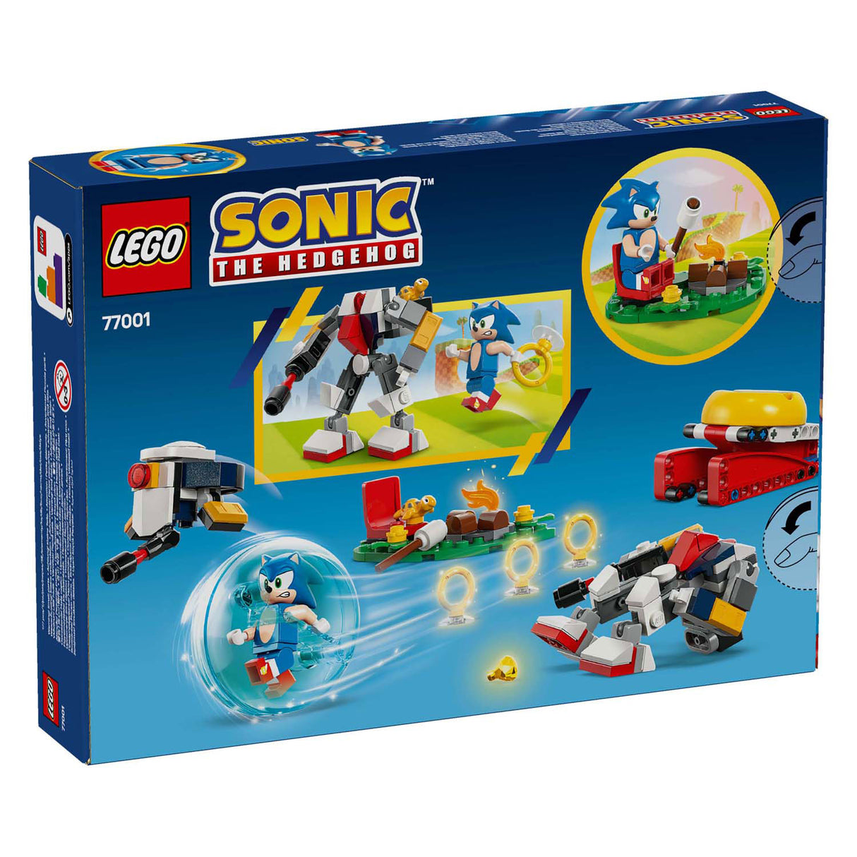 Lego Sonic the Hedgehog 77001 Sonics se bori ob tabornem ognju