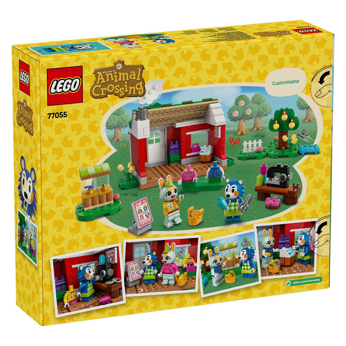 Lego Animal Crossing 77055 Schneider der Schwestern fähig