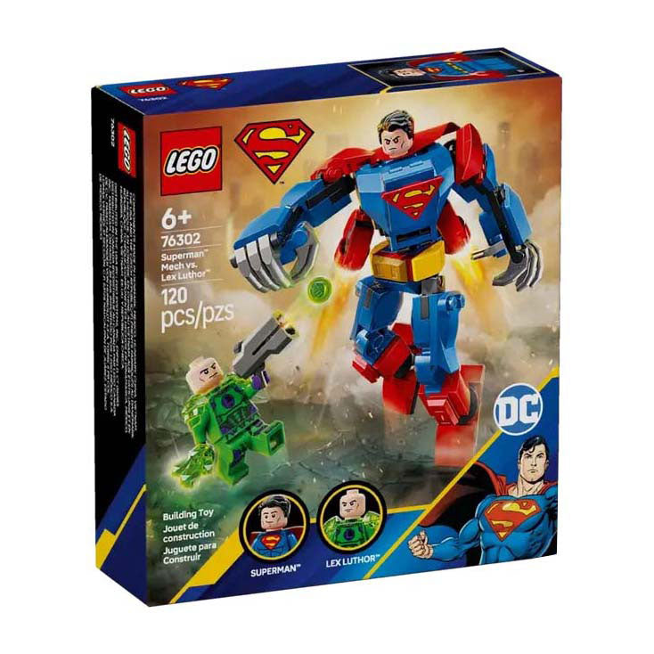 LEGO 76302 Super Heroes DC Superman Mecha vs. Lex Luthor