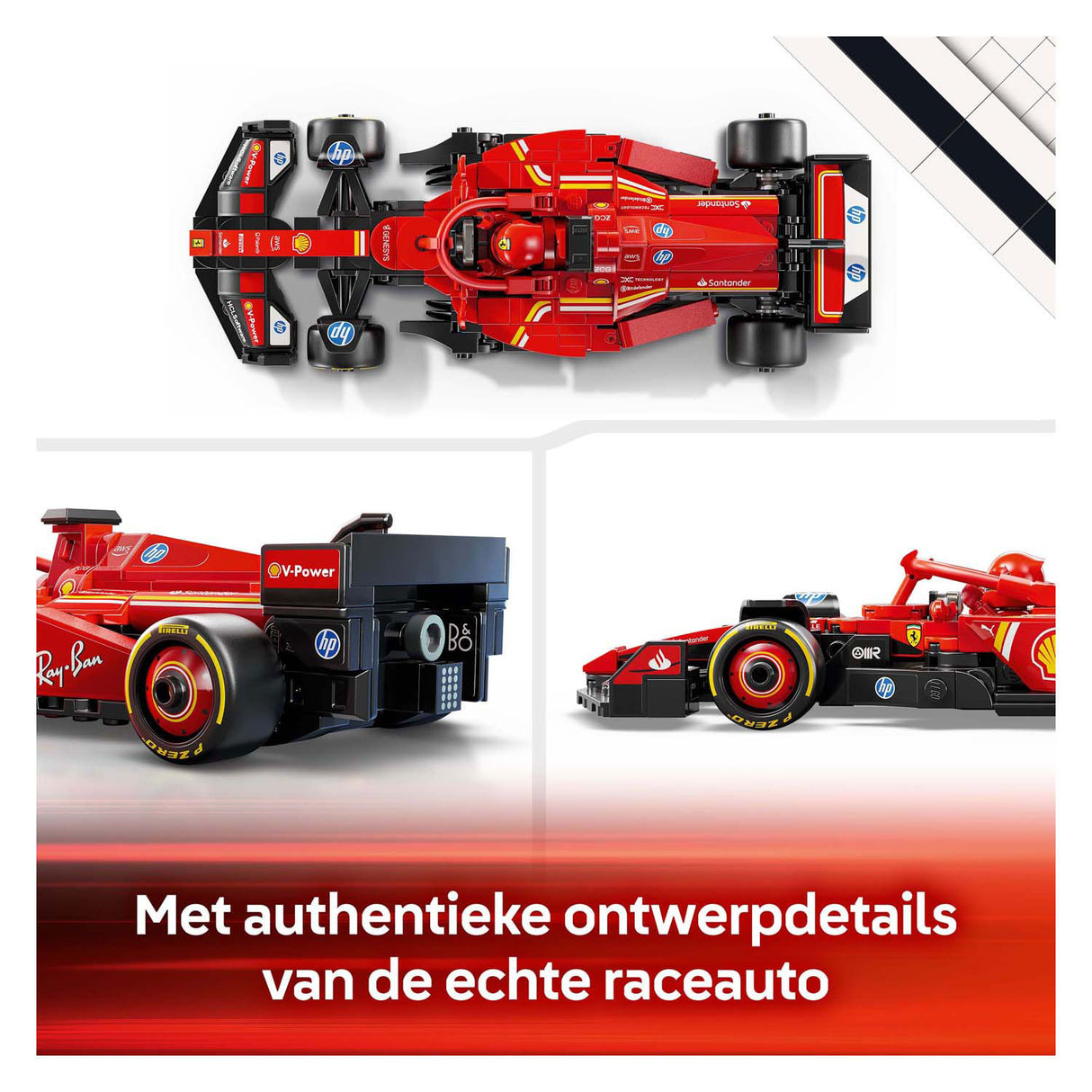 Lego Speed Champions 77242 Ferrari SF-24 F1 racing car