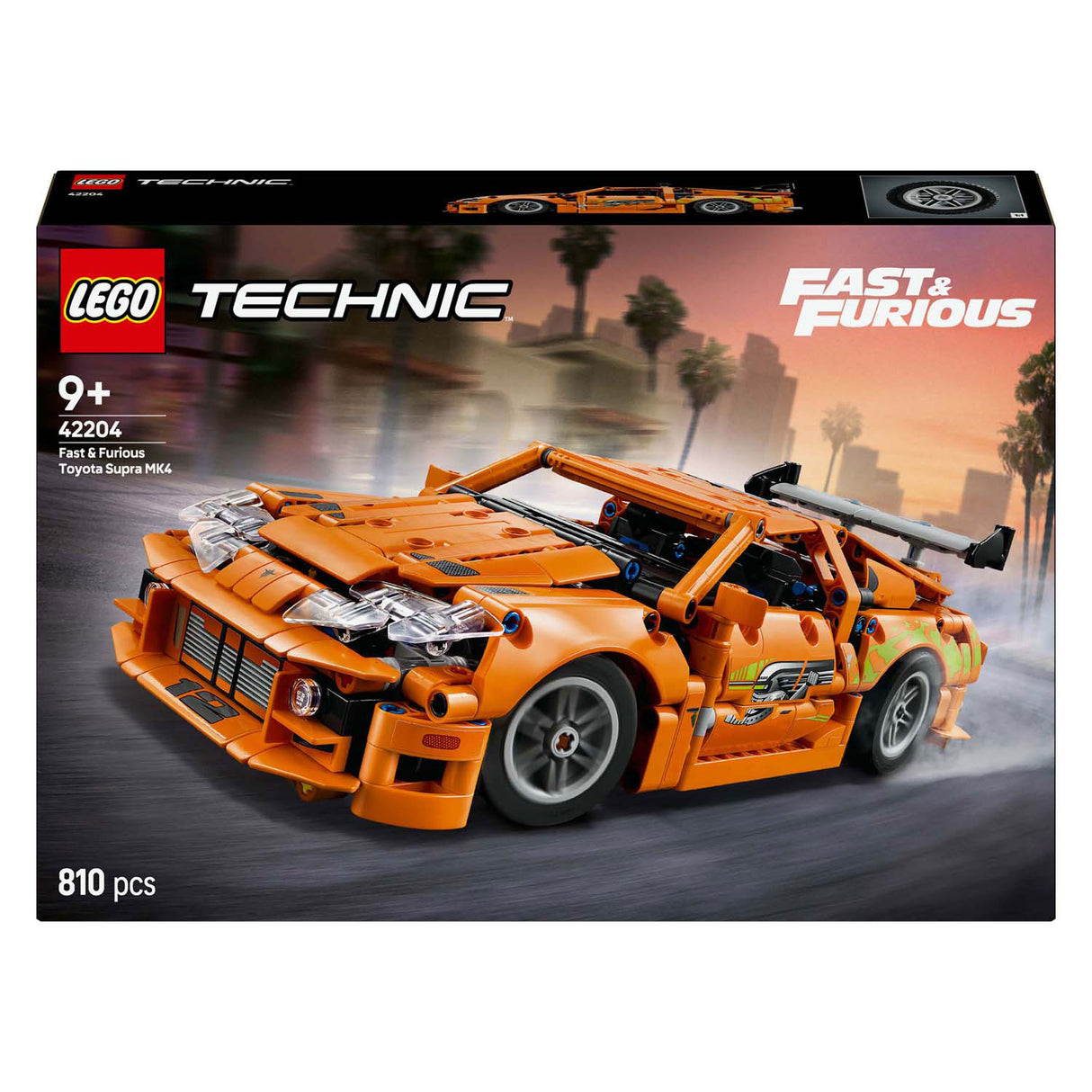 Lego Technic 42204 Fast and Furious Toyota Supra MK4