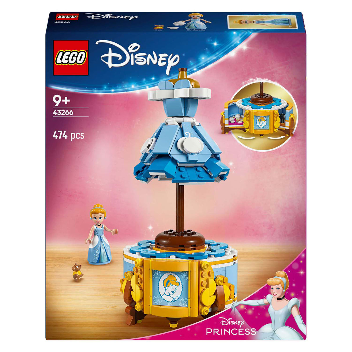 Lego Disney Prinzessin 43266 Cinderella Kleed