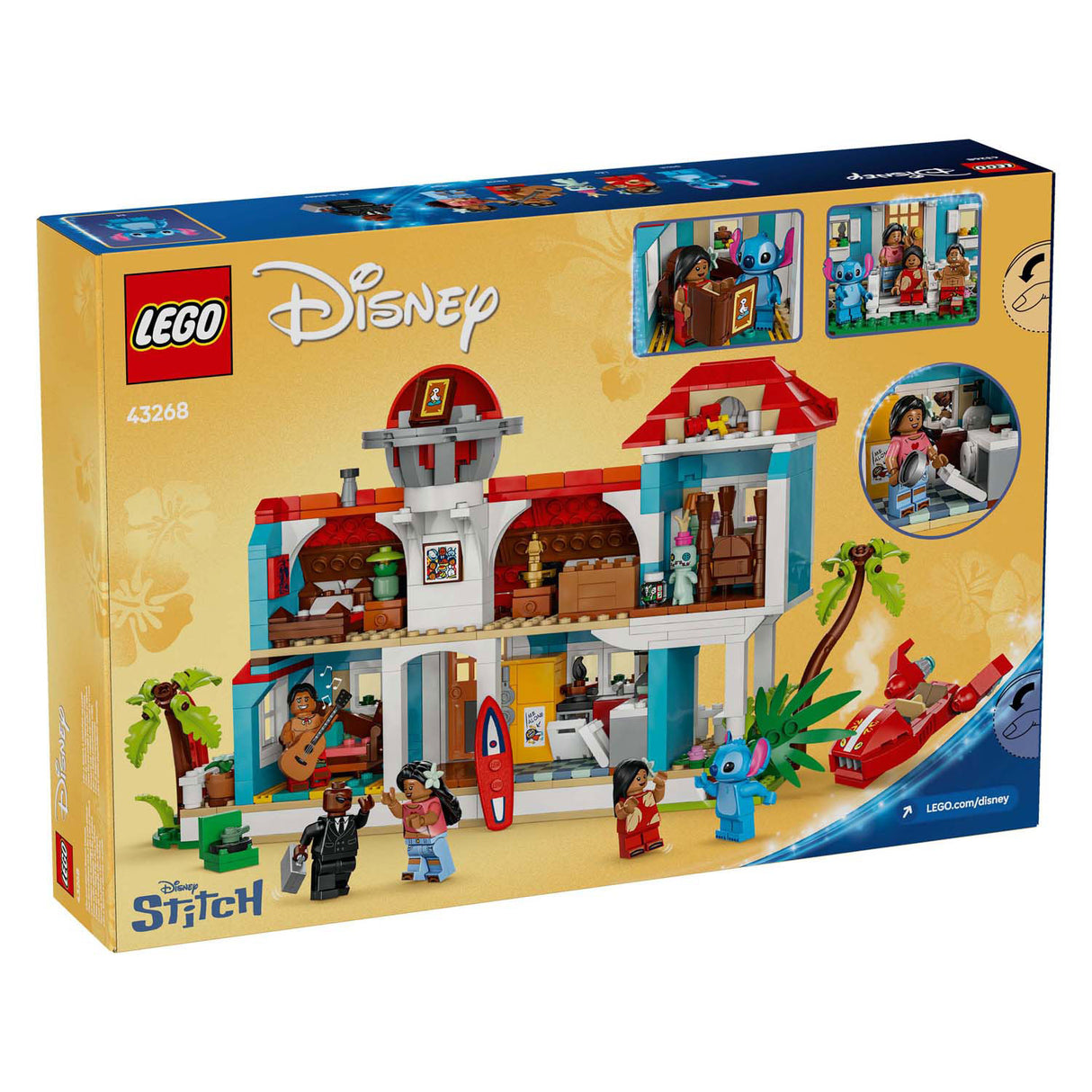 Lego Disney 43268 Lilo e Stitch Strandhuis