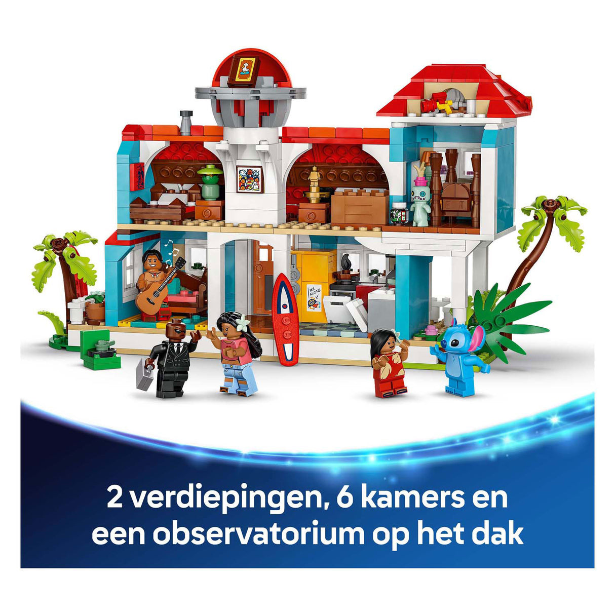 Lego Disney 43268 Lilo e Stitch Strandhuis