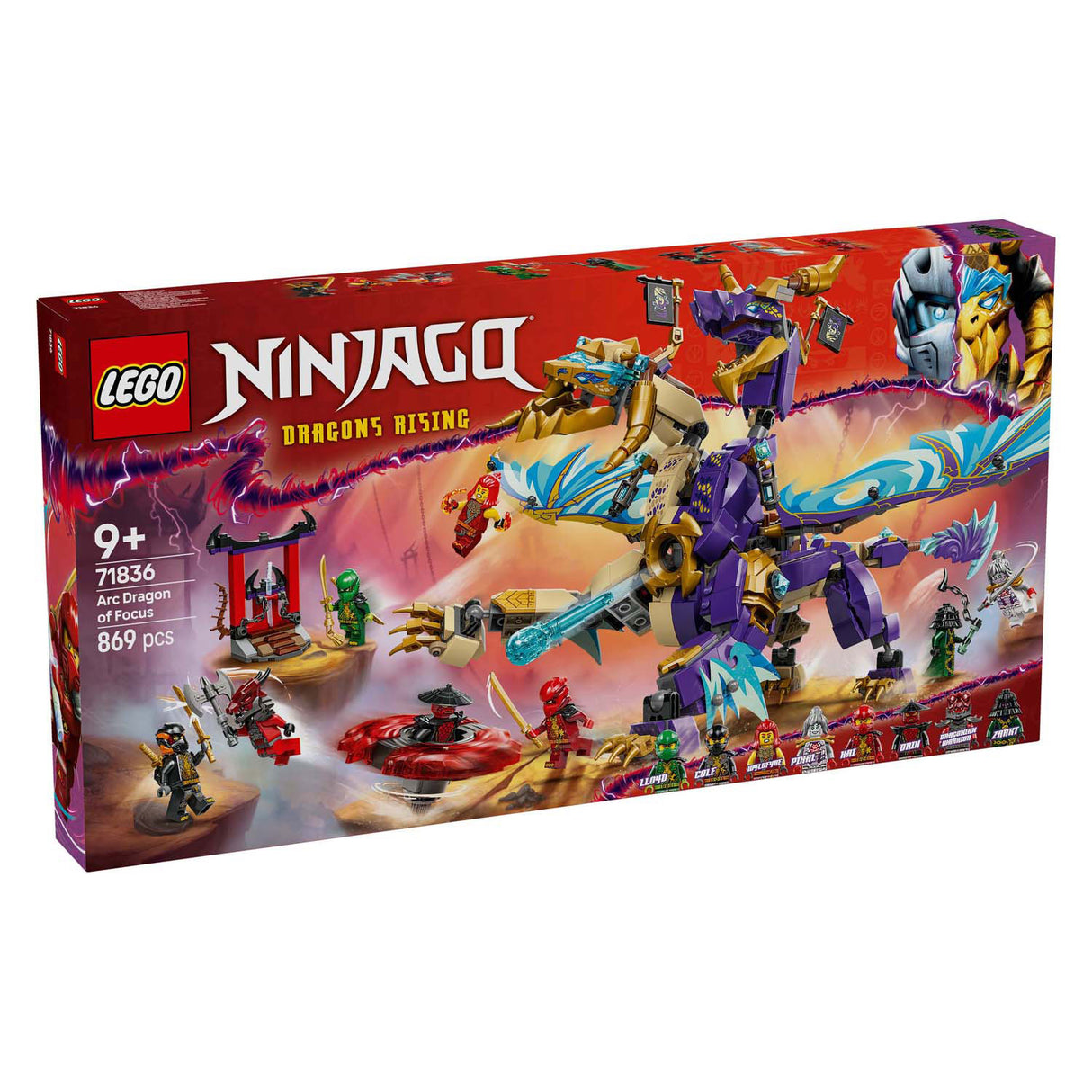 Lego ninjago 71836 bow dragon of concentration