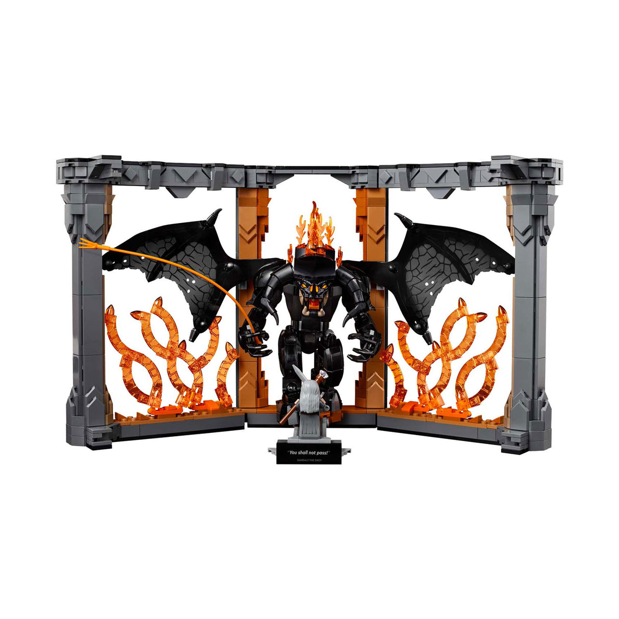 Lego 10367 Icone Supporto libro: The Lord of the Rings - Balrog