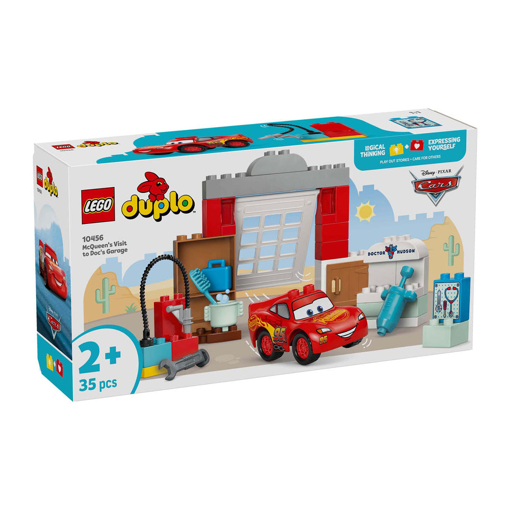 Disney LEGO 10456 Duplo McQueens Visita a Docs Garage