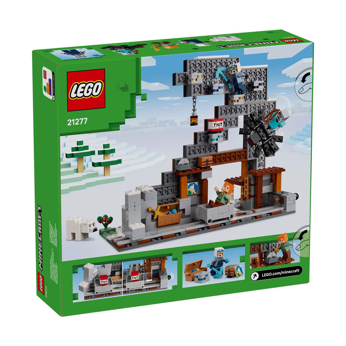 Lego 21277 Minecraft de Pikhouweelmijn