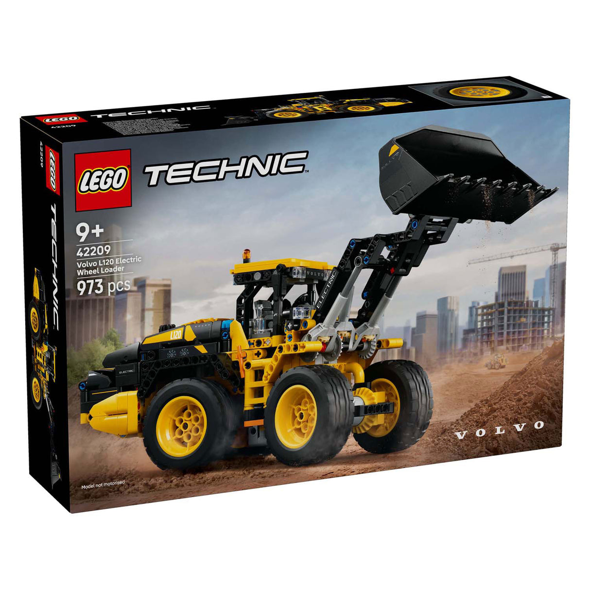 LEGO 42209 Technic Volvo L120 Chargeur de roues électriques