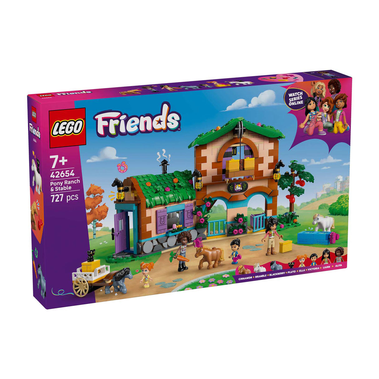 LEGO 42654 Friends Pony Farm and Stal