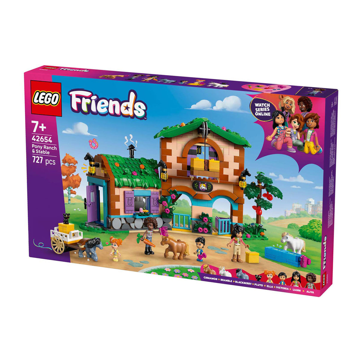 LEGO 42654 Friends Pony Farm and Stal