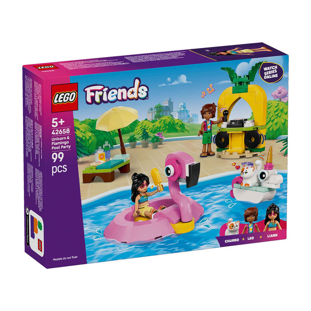 Lego Classic 42658 Pool Party with Flamingo and Unicorn
