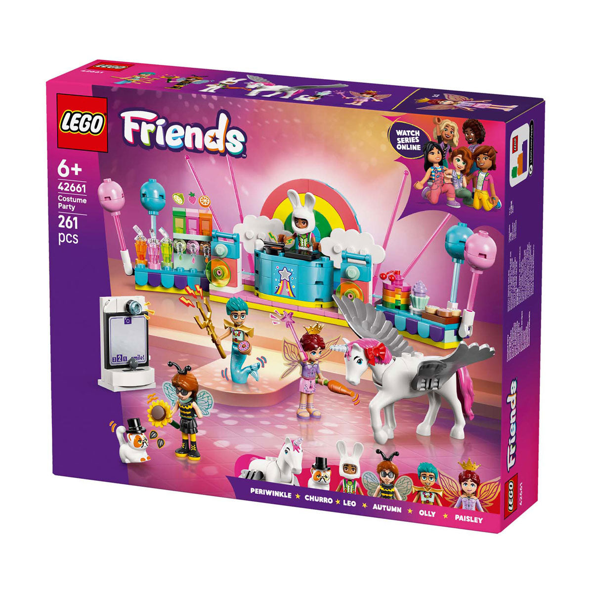 LEGO Friends 42661 Dress Up Party con unicorno e fata