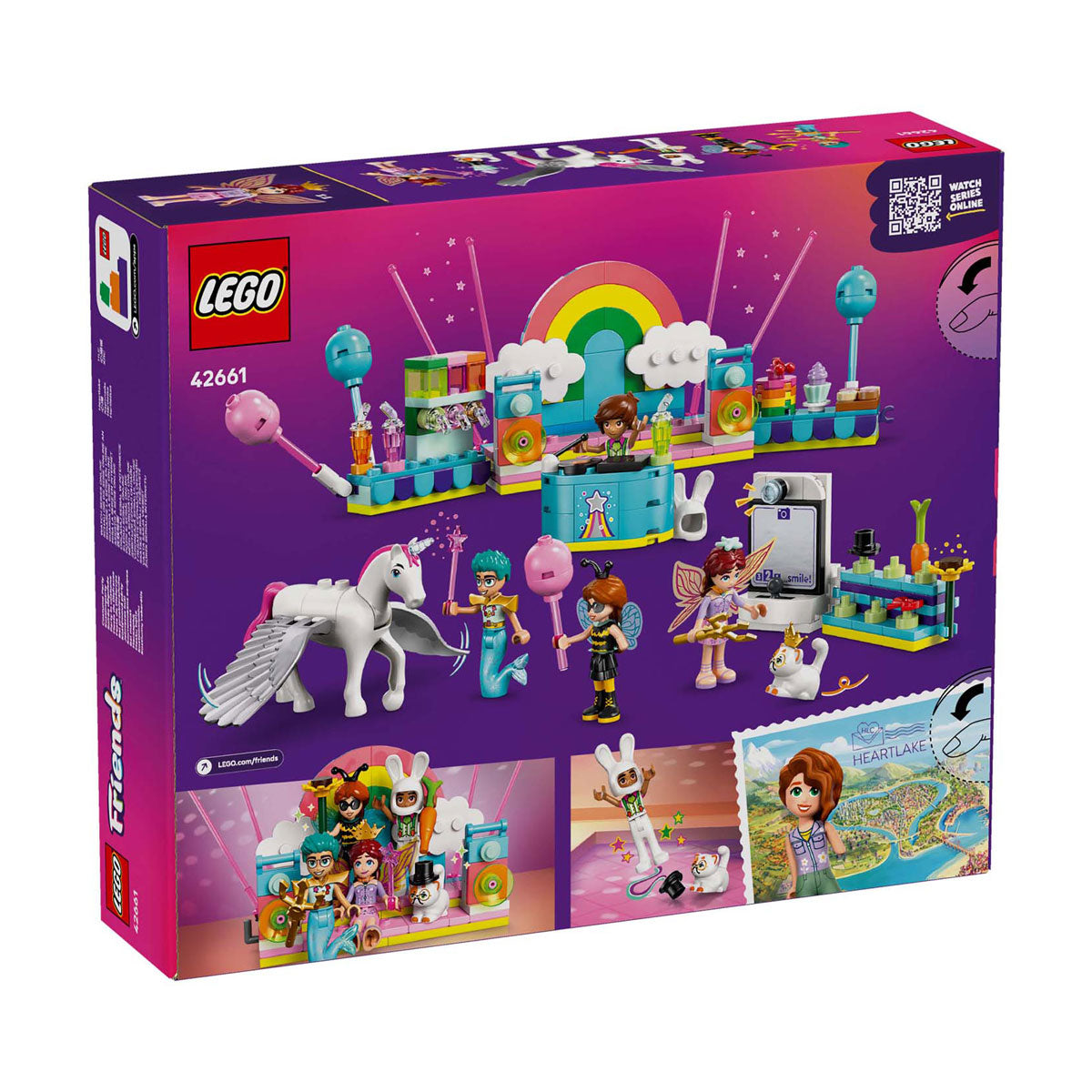 LEGO Friends 42661 Dress Up Party con unicorno e fata