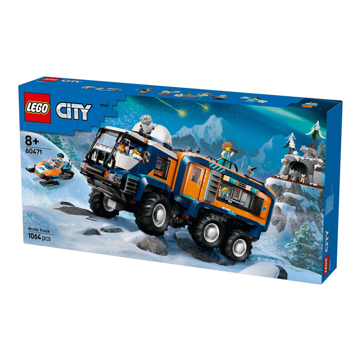 Abi Lego 60471 City Exploration Laboratory Truck nel Polo Nord