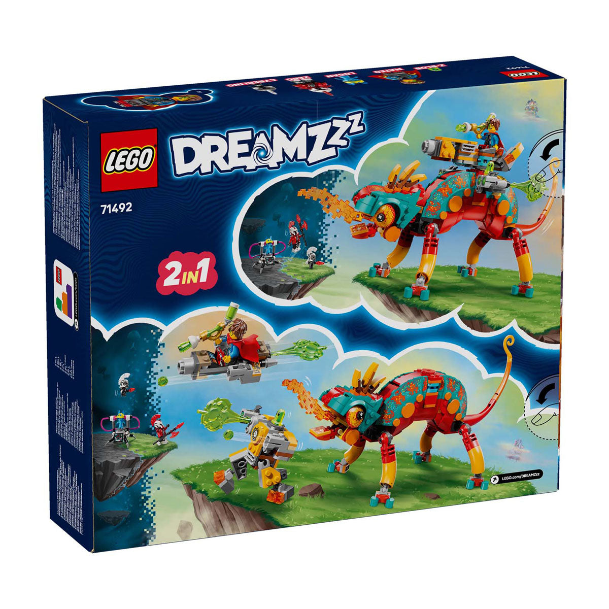 LEGO 71492 Dreamzzz Mateo's Fire Cameleon