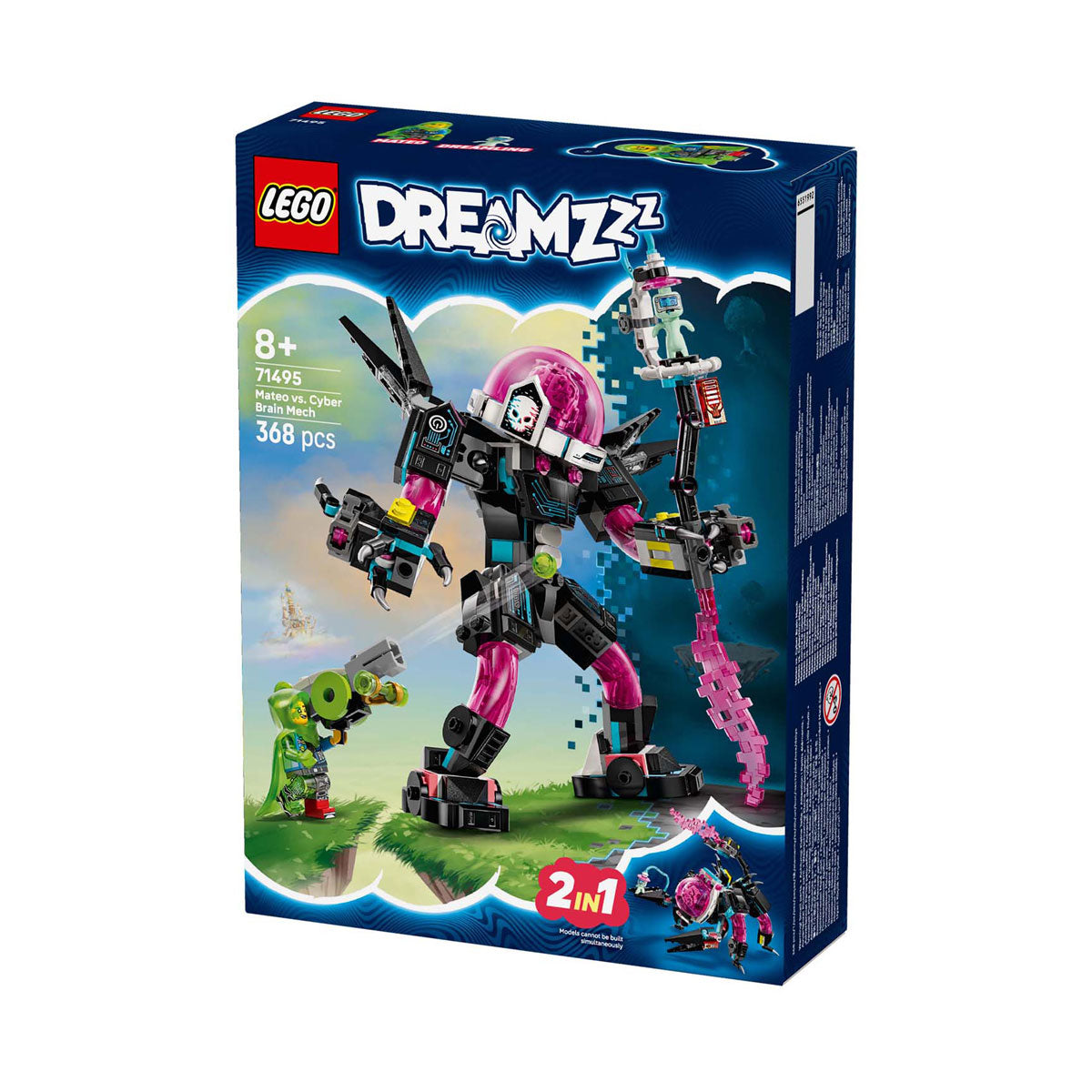 LEGO 71495 Dreamzzz Mateo vs. Cyber Brain Mecha