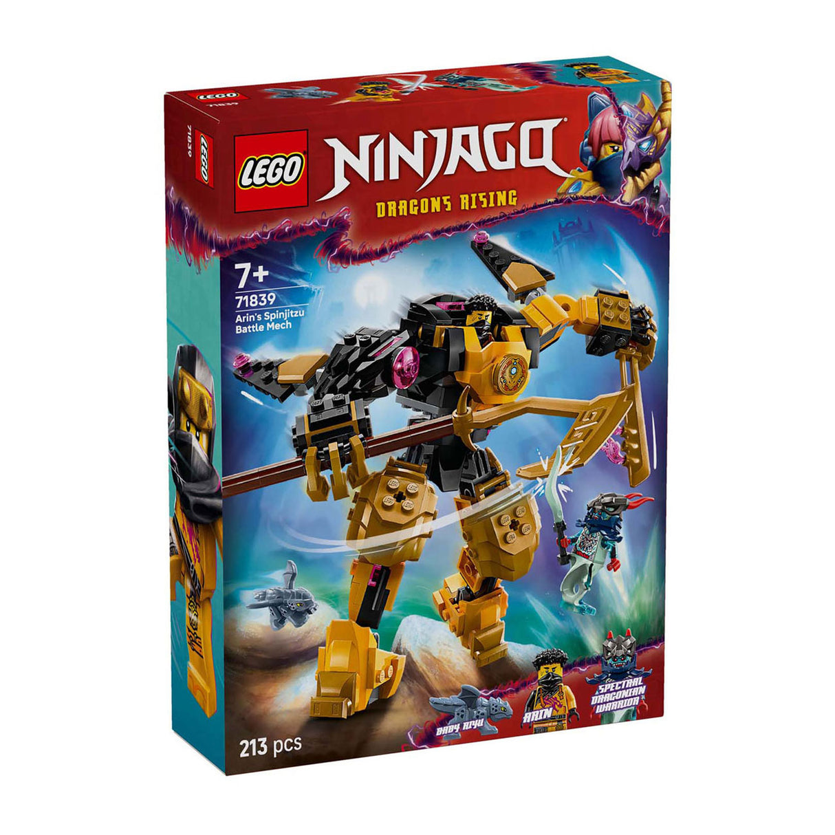 Lego 71839 Ninjago Arins Spinjitzu Fight Mecha