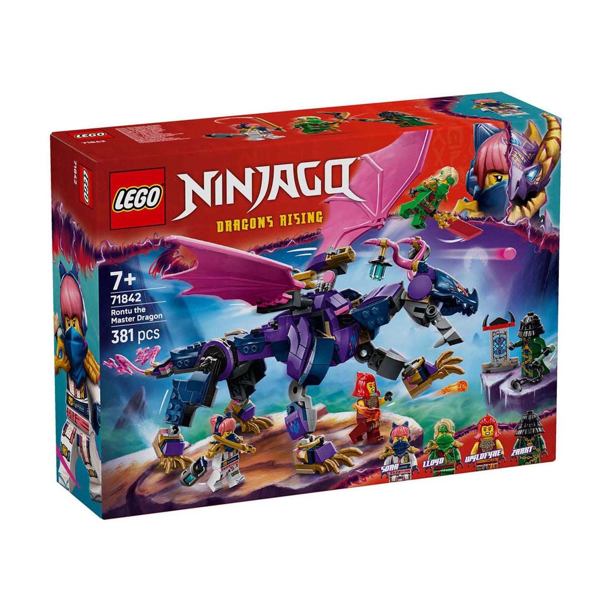LEGO 71842 Ninjago Rontu il maestro drago